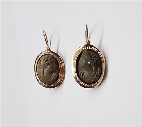 Orecchini Soprana Donna in Oro rosa OR CAMMEO LAVICA - OR CAMMEO LAVICA